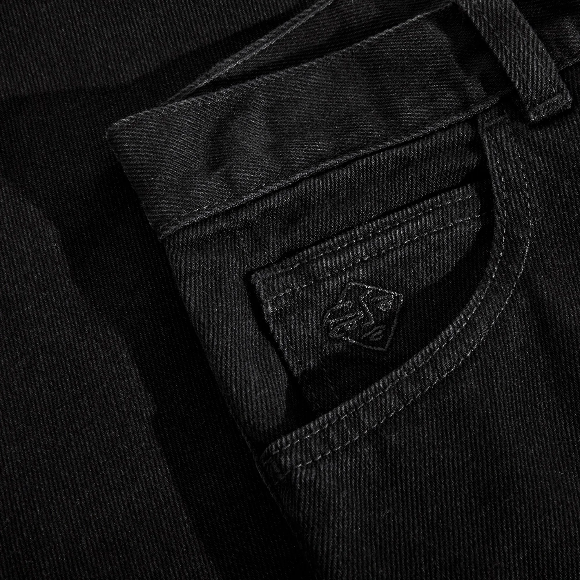 Polar Skate Co. '89! PANTS - PITCH BLACK