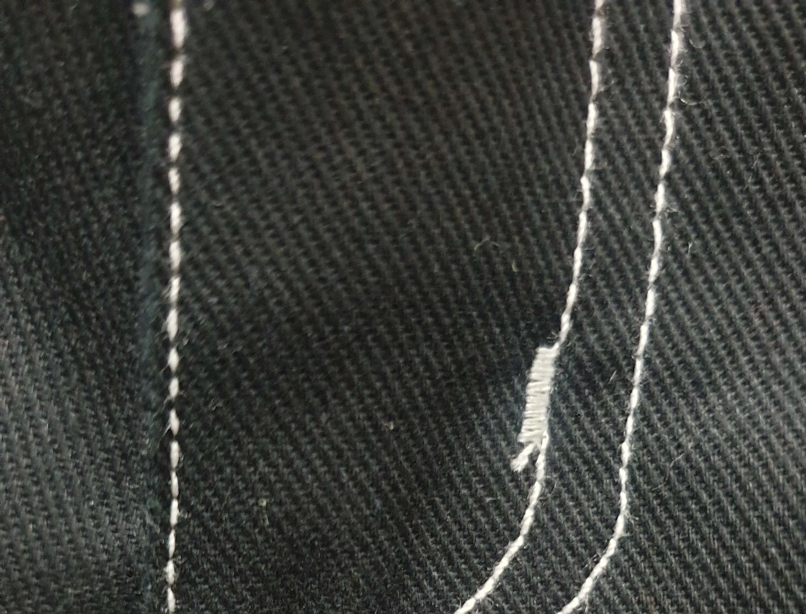 Princess Highway black jeans with white stitching size 20