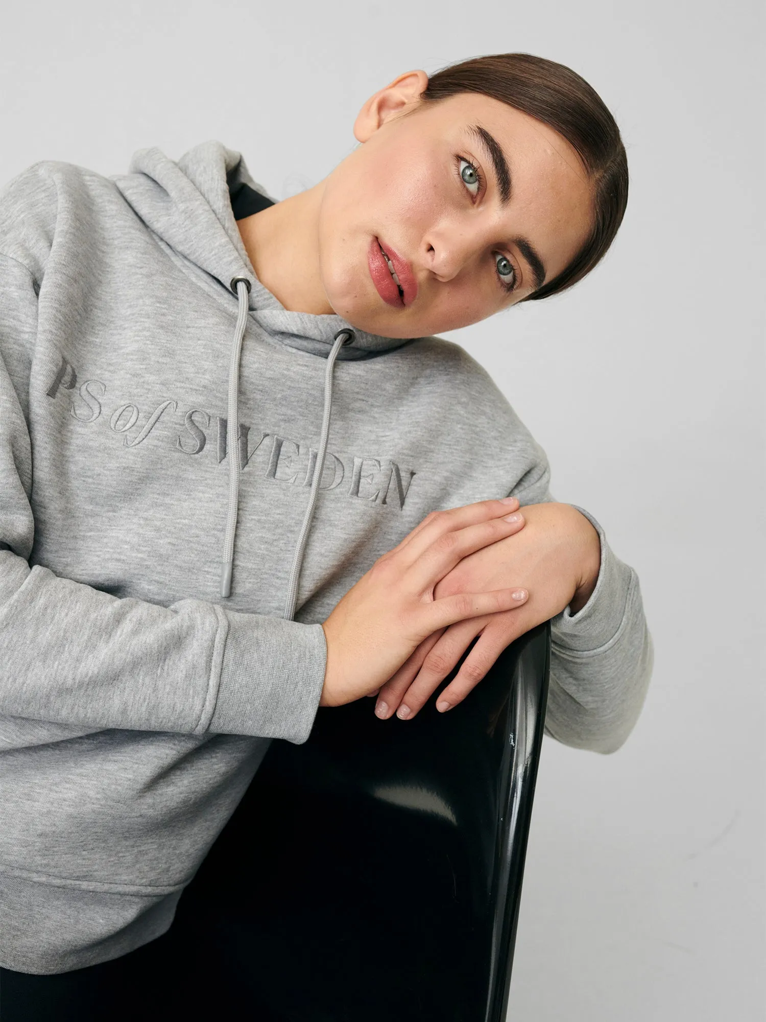 PS Angela Hoodie - Grey Melange