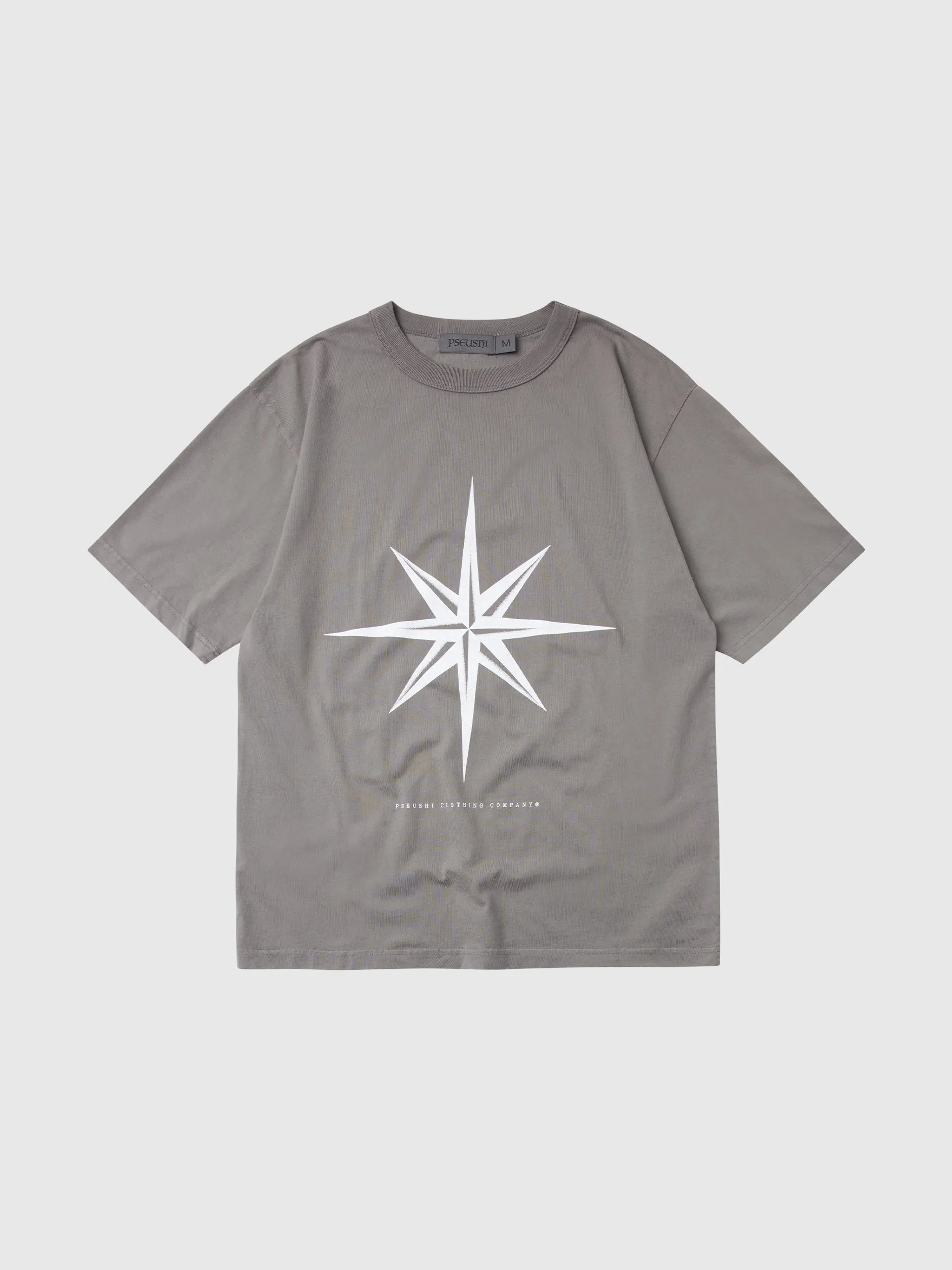 PSEUSHI Compass Tee Grey