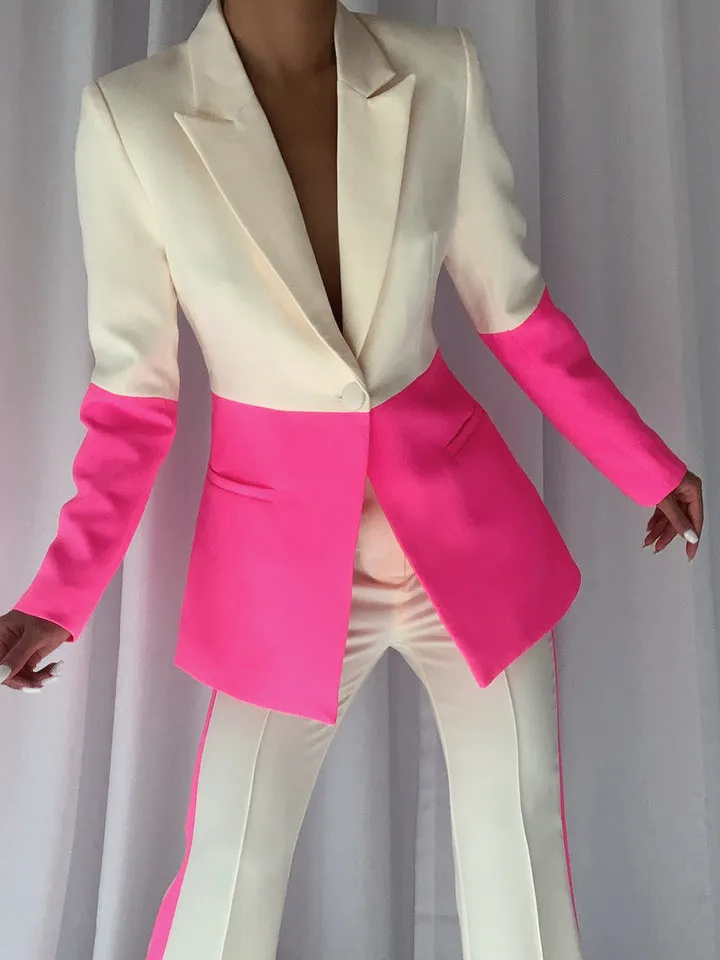 Pushing🅿️...... Two Piece Blazer & Pants Set