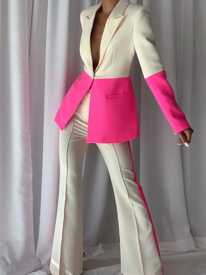 Pushing🅿️...... Two Piece Blazer & Pants Set