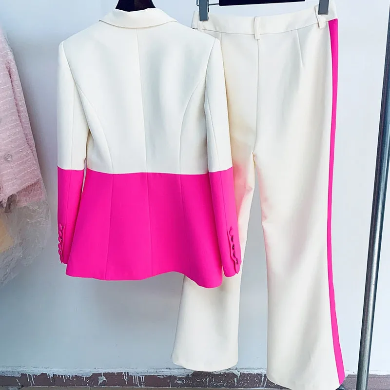 Pushing🅿️...... Two Piece Blazer & Pants Set
