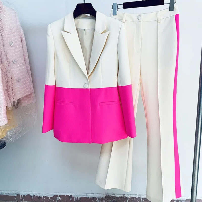 Pushing🅿️...... Two Piece Blazer & Pants Set