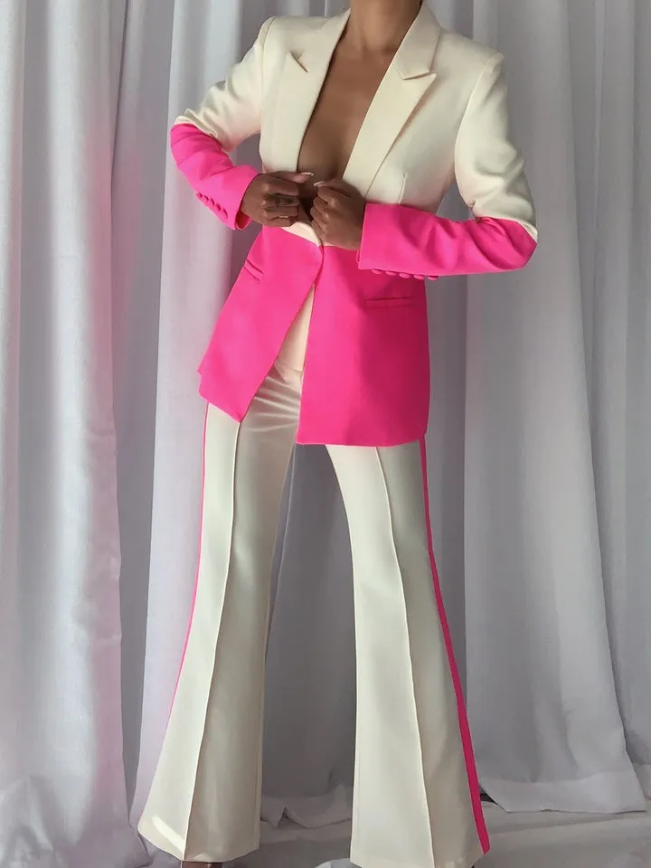 Pushing🅿️...... Two Piece Blazer & Pants Set