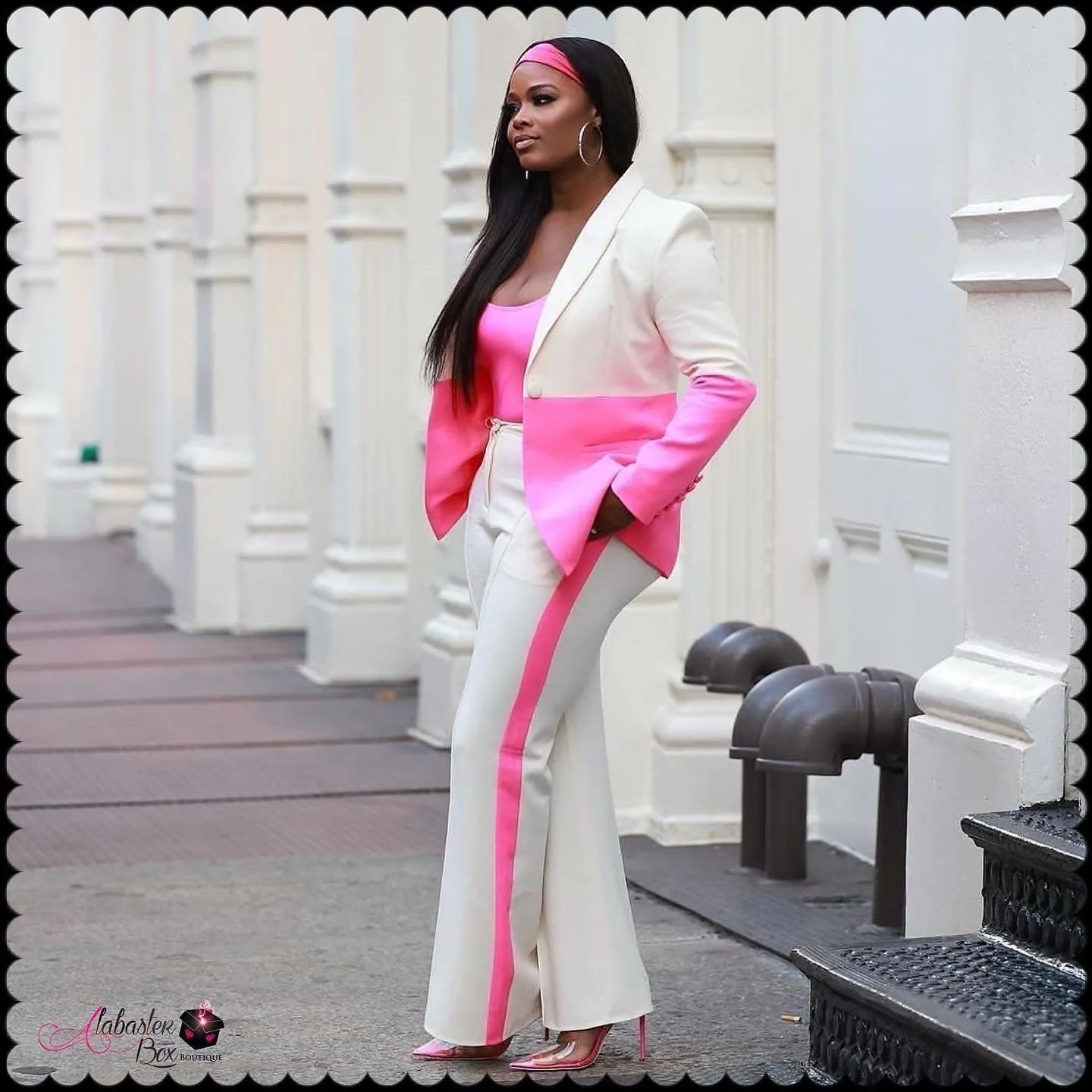 Pushing🅿️...... Two Piece Blazer & Pants Set