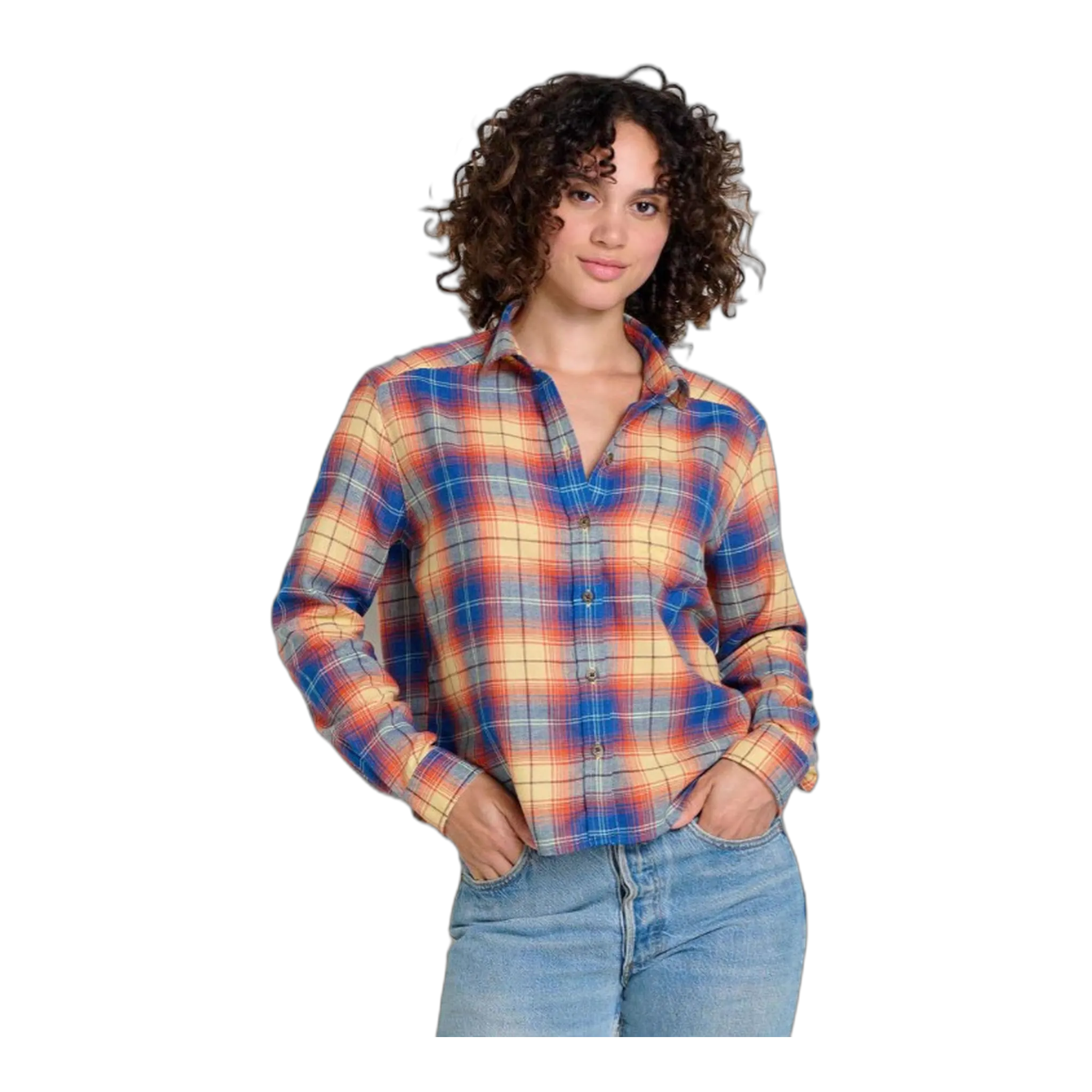 Re-Form Flannel Boxy Shirt