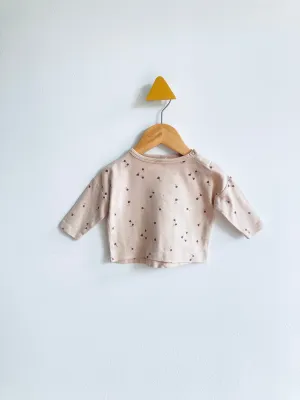 REALLY LOVED Boxy Tulip Top // 3-6M