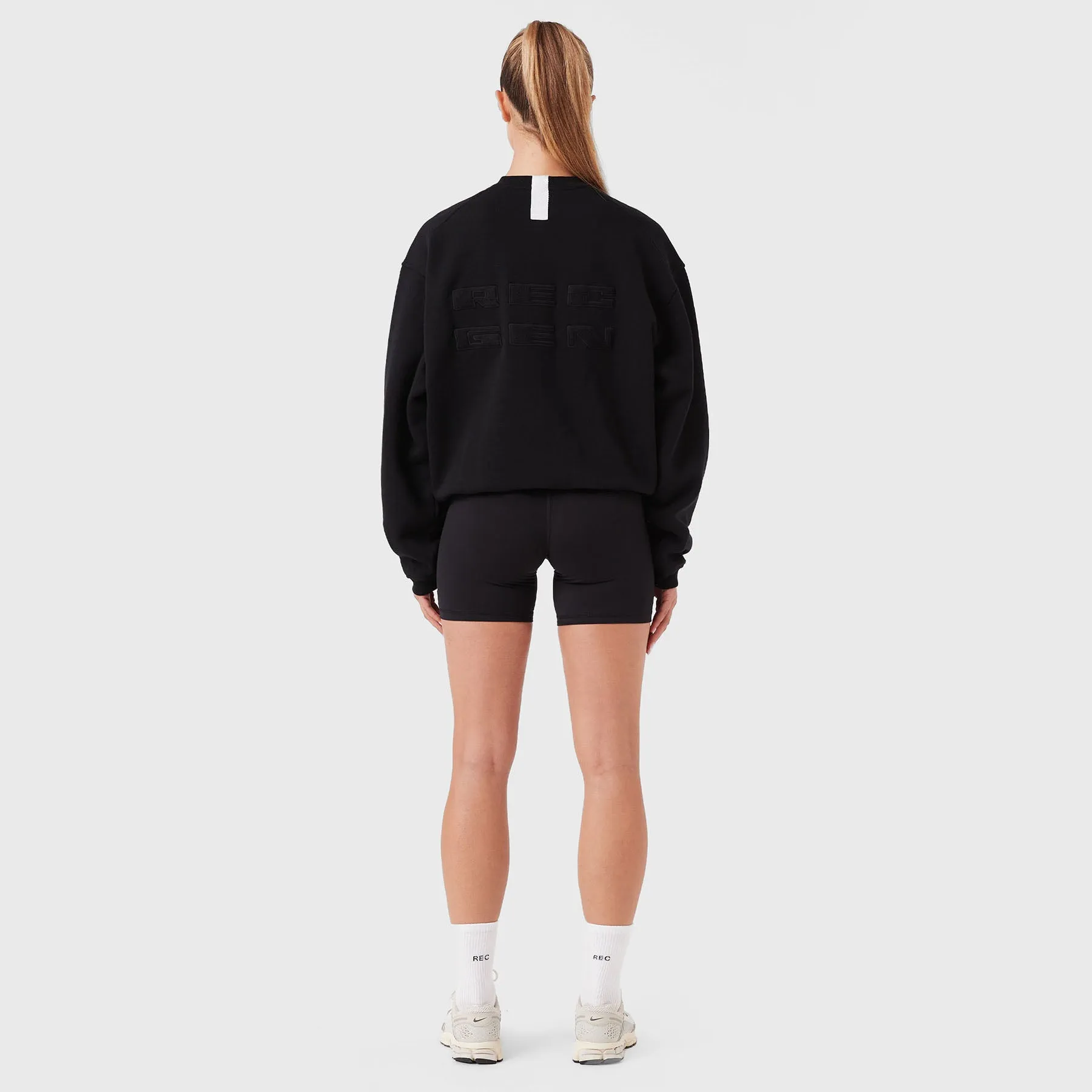 REC GEN - Float Fleece Crew Black