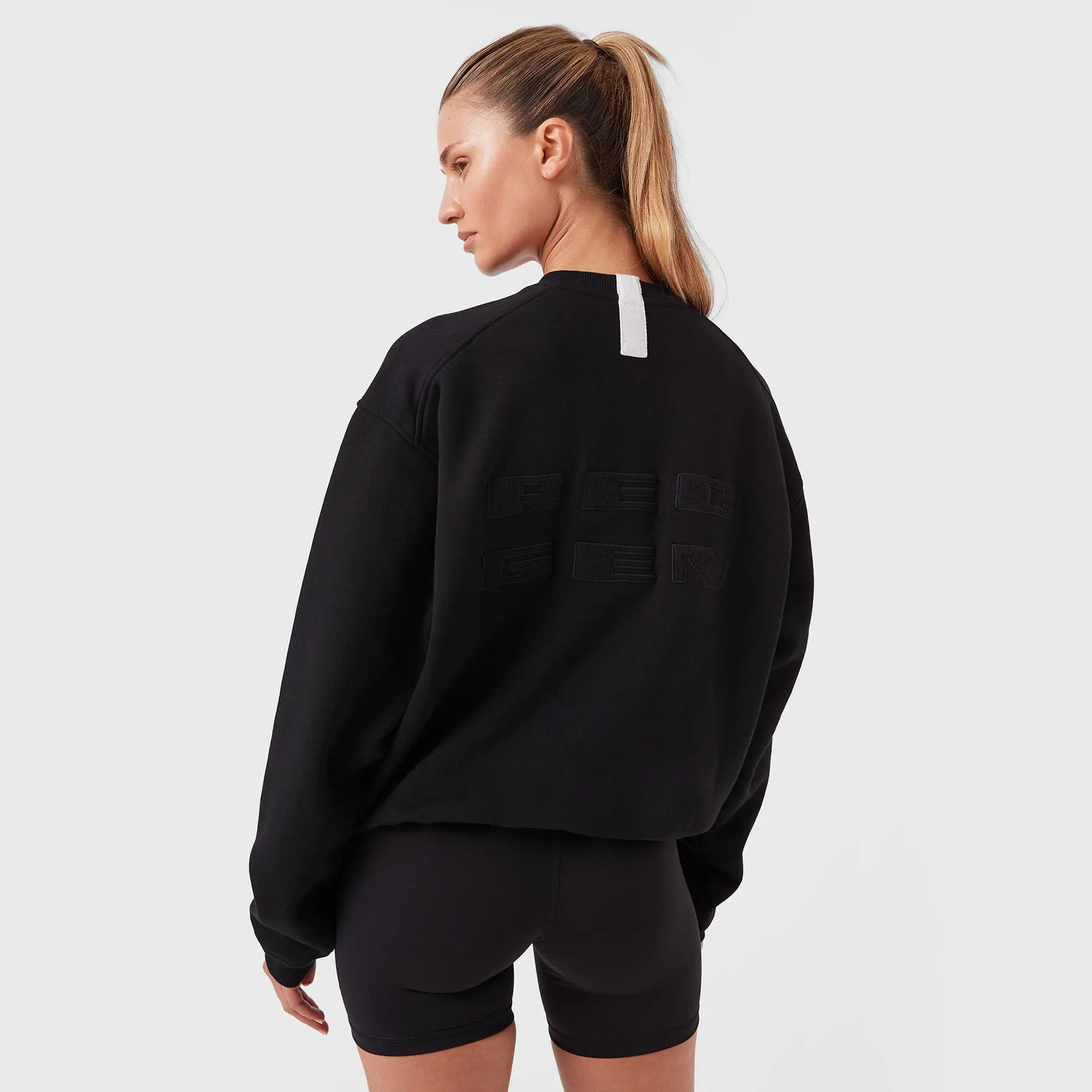 REC GEN - Float Fleece Crew Black