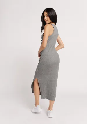 REIMI RIB MIDI DRESS