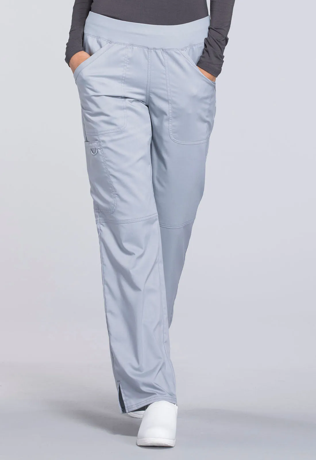 Revolution WW110 Mid Rise Straight Leg Pull-on Pants Grey