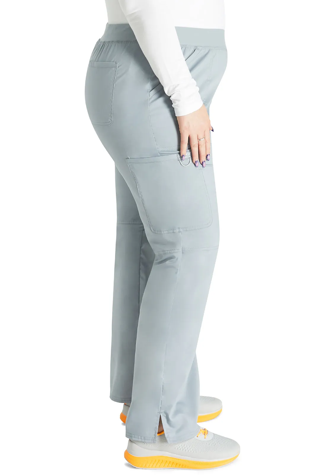 Revolution WW110 Mid Rise Straight Leg Pull-on Pants Grey