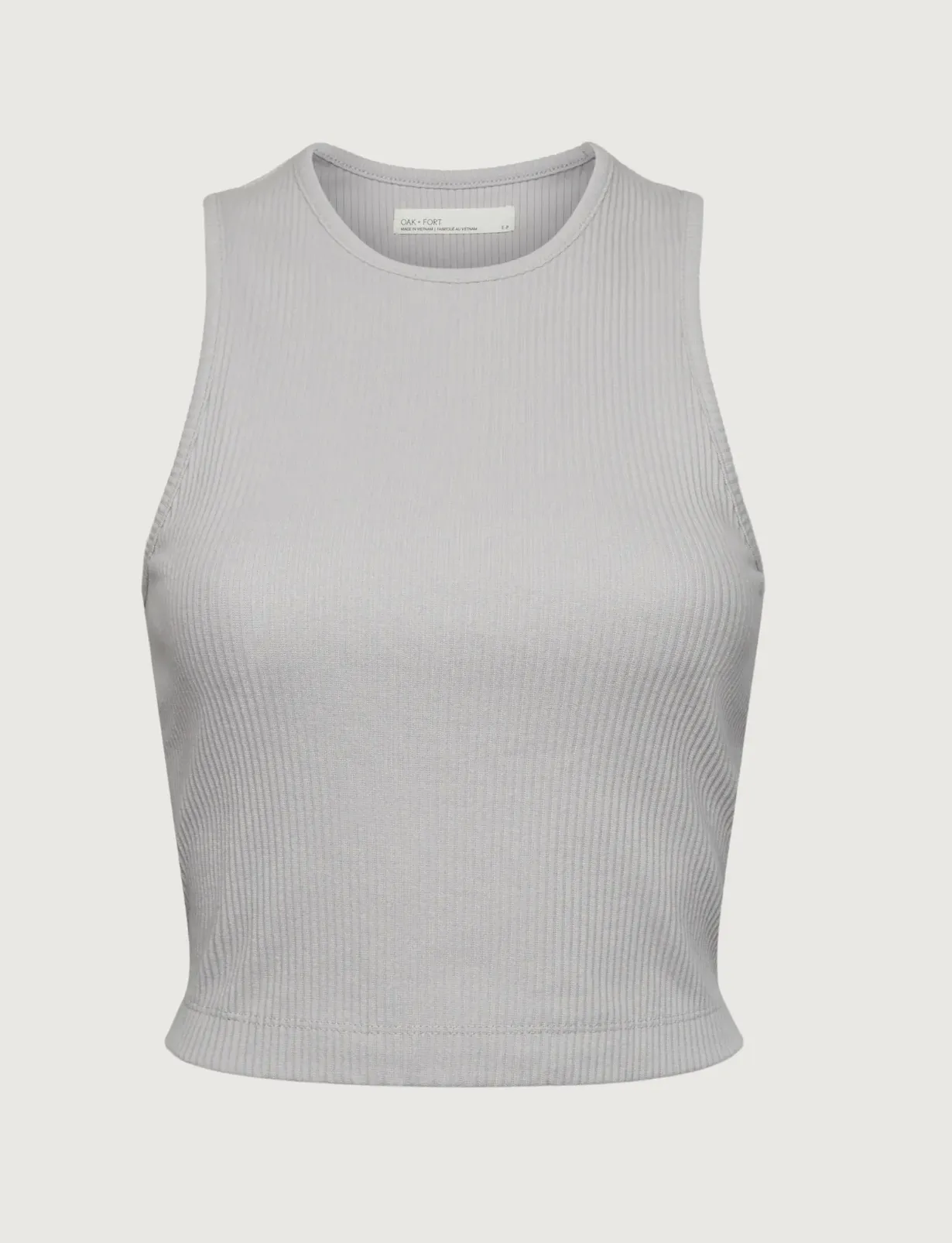 Ribbed Cropped Tank