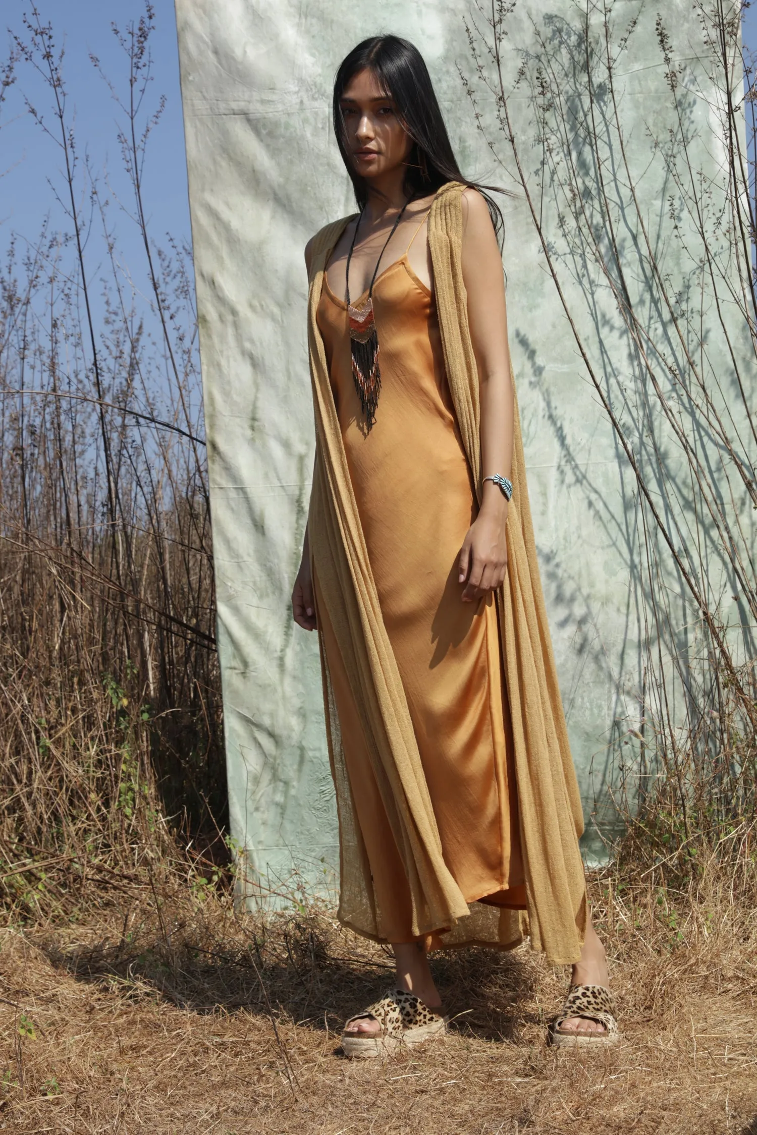 Rose Slip Dress // Copper