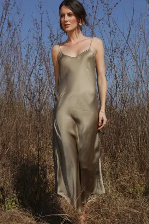 Rose Slip Dress | Sage