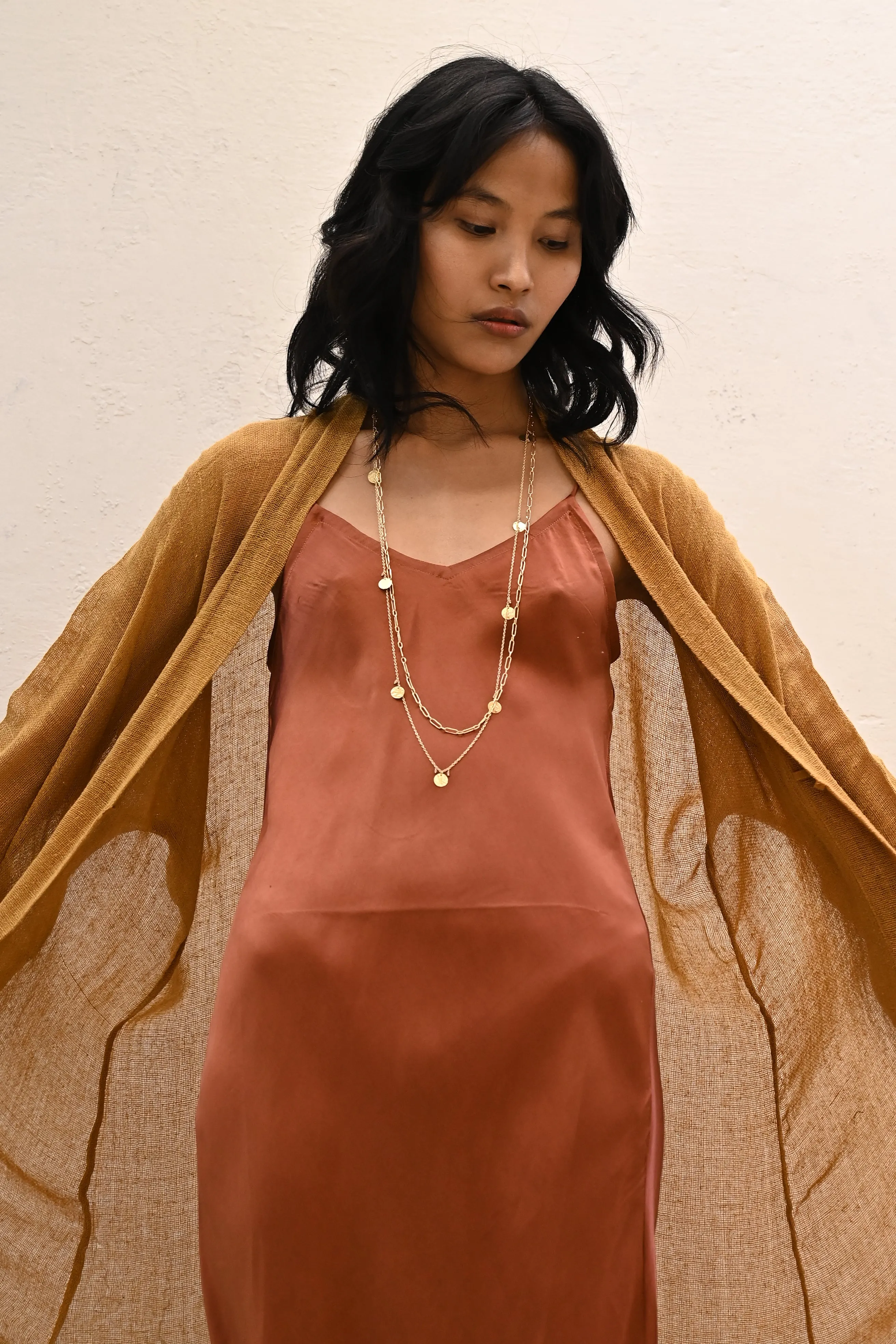 Rose Slip Dress | Terracotta