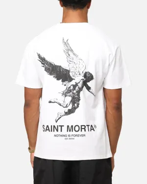 Saint Morta Nothing Is Forever Boxy T-Shirt White