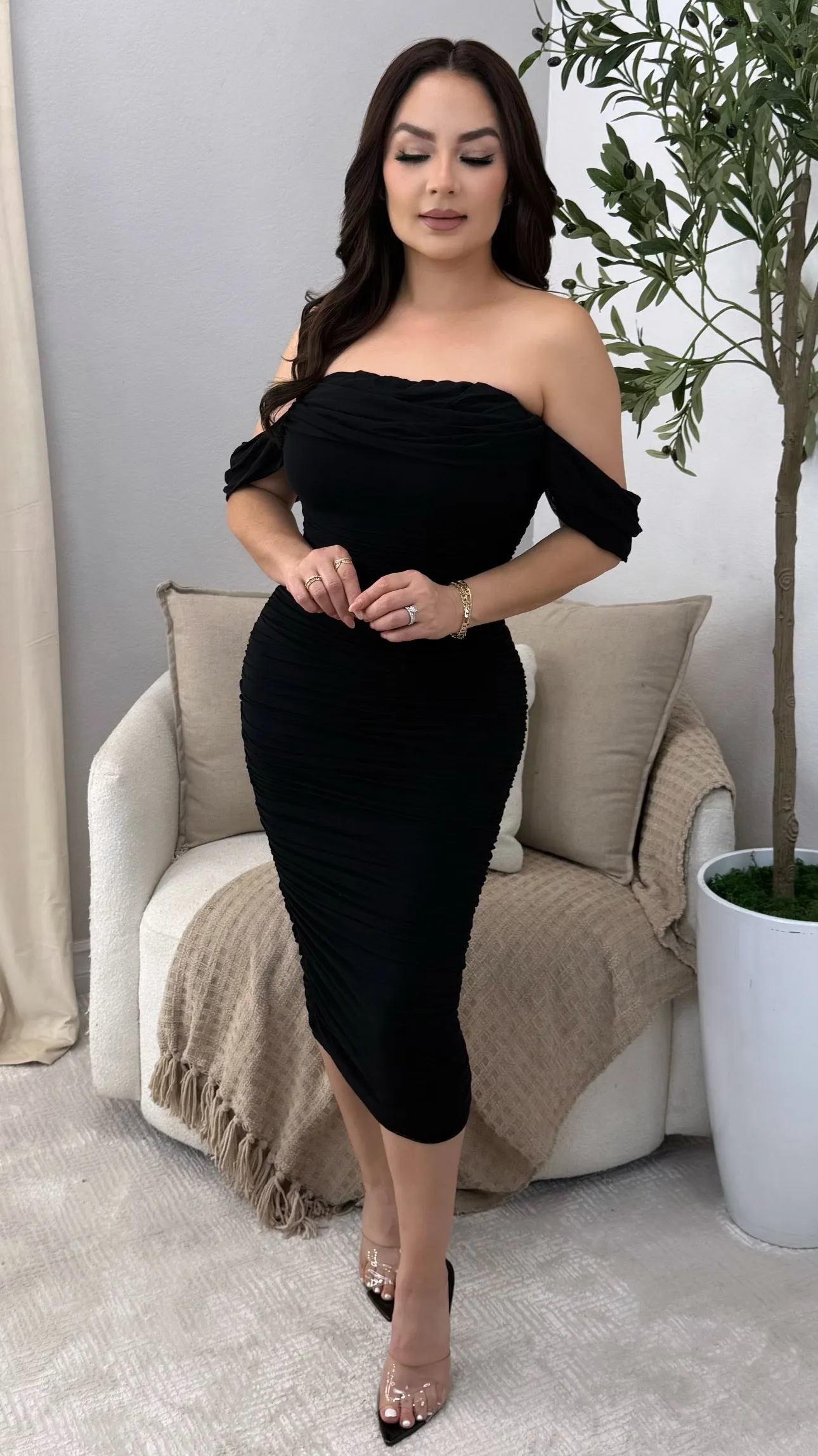 SASHA BLACK DRESS