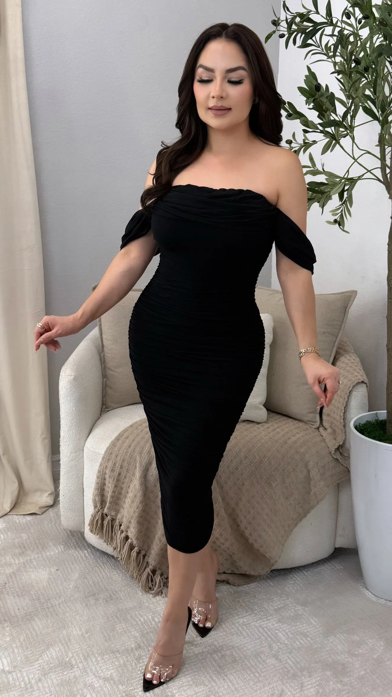 SASHA BLACK DRESS