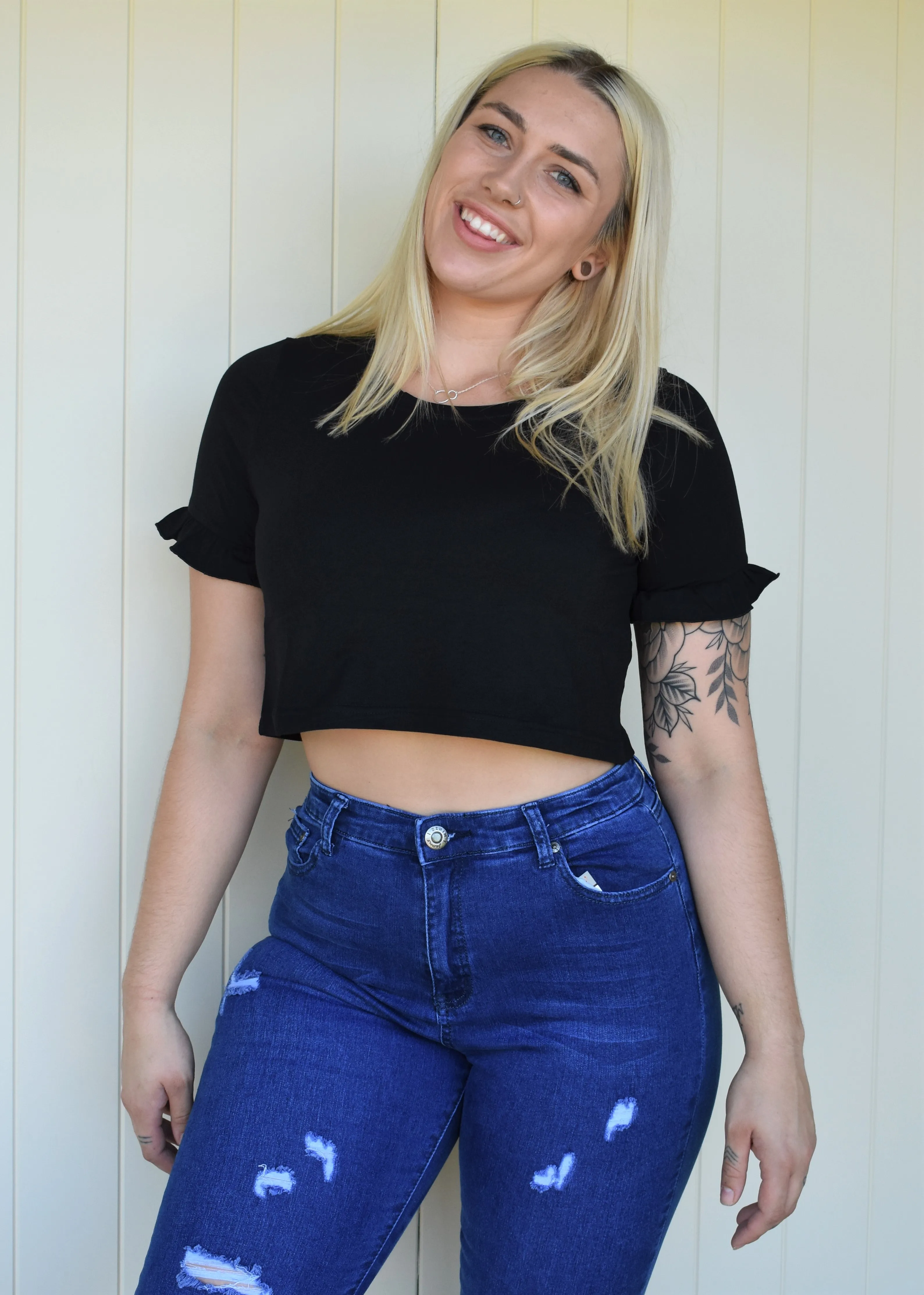 Saskia Top - Black