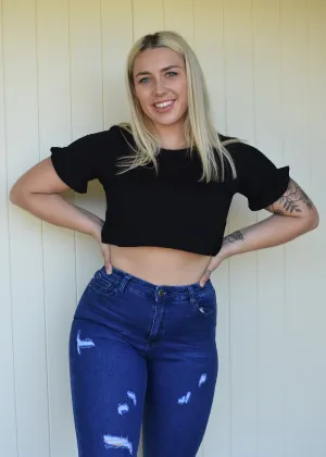 Saskia Top - Black