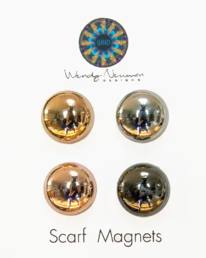Scarf Magnets set of 4 Tamara