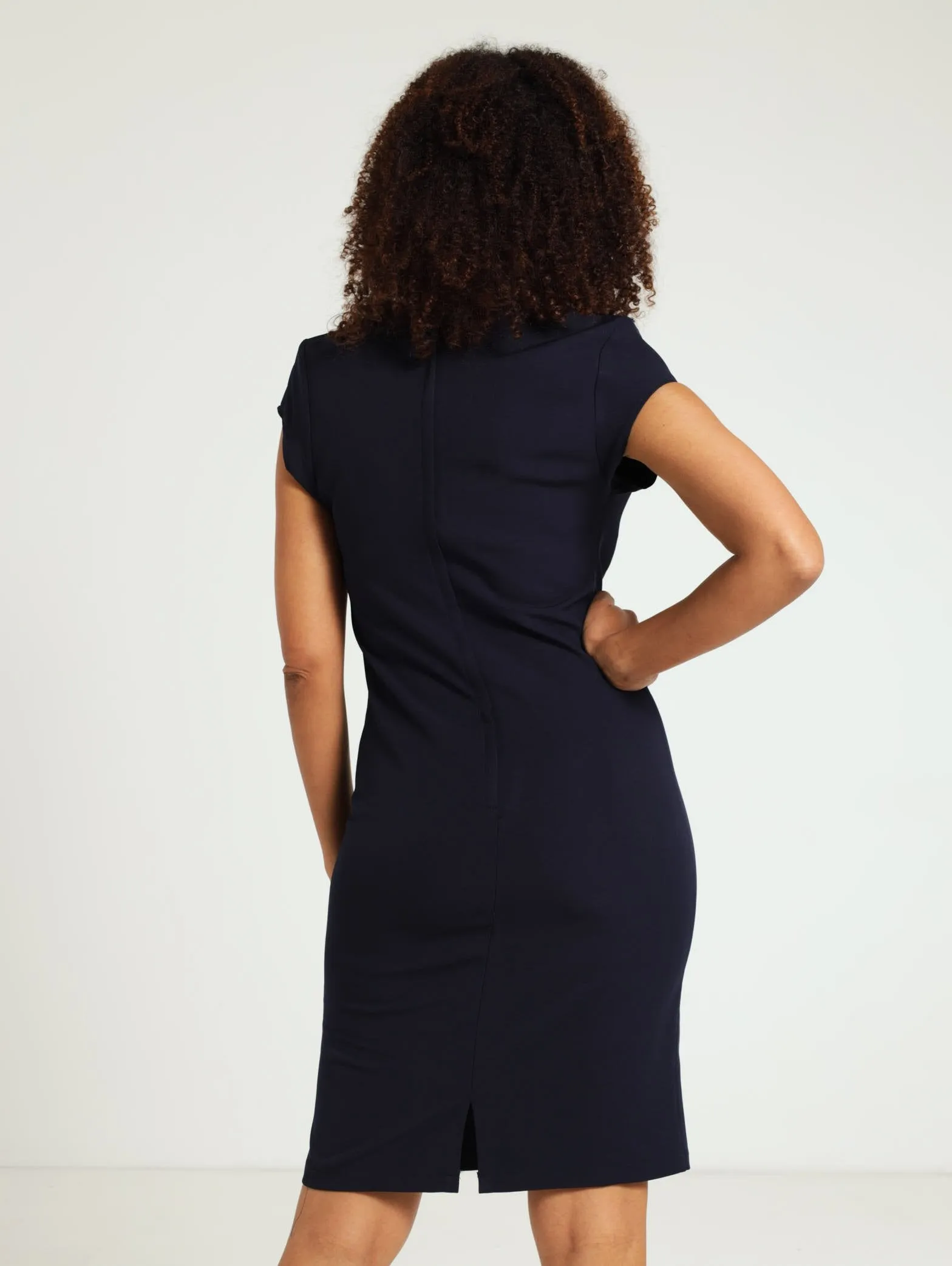 Shift Dress - Navy