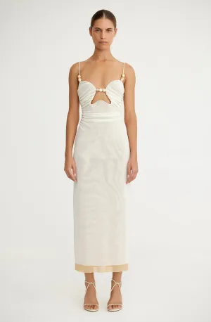 SIGNIFICANT OTHER Siobhan Midi Dress - Sand Splice