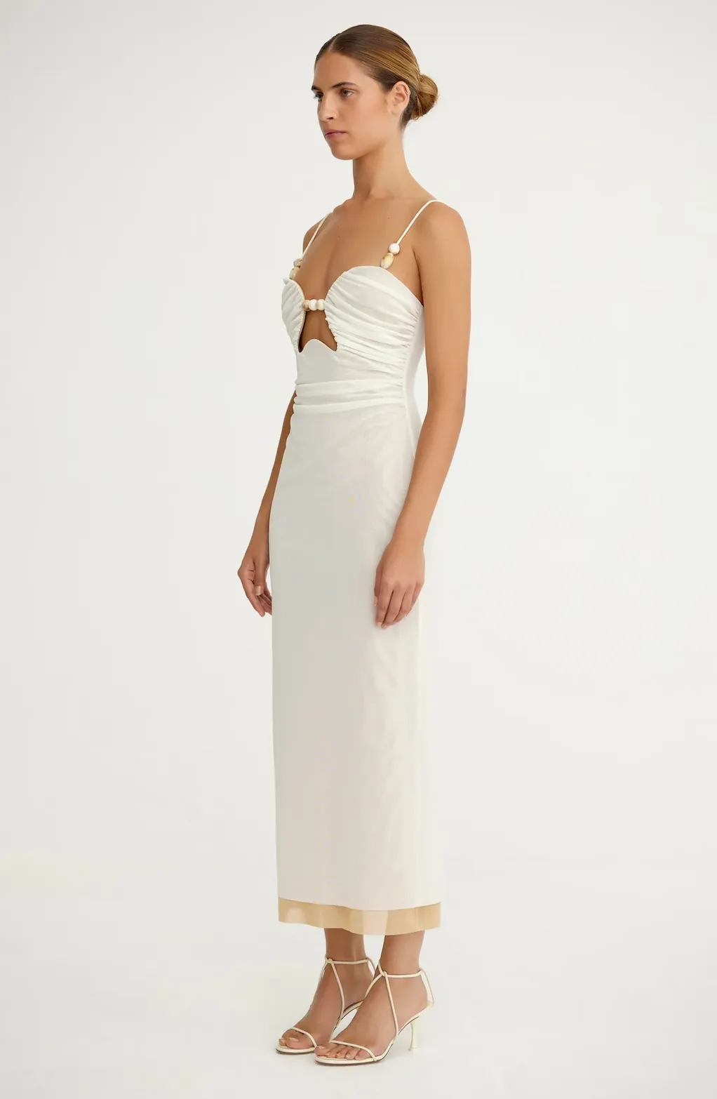 SIGNIFICANT OTHER Siobhan Midi Dress - Sand Splice