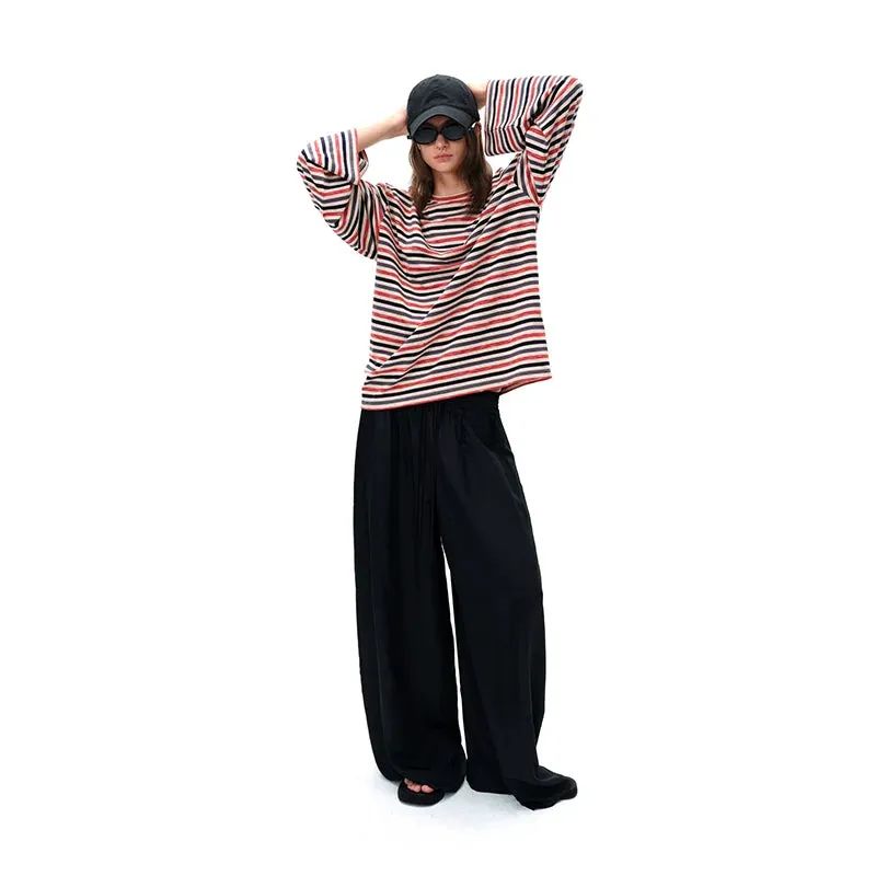 Silk Wide-Leg Pants