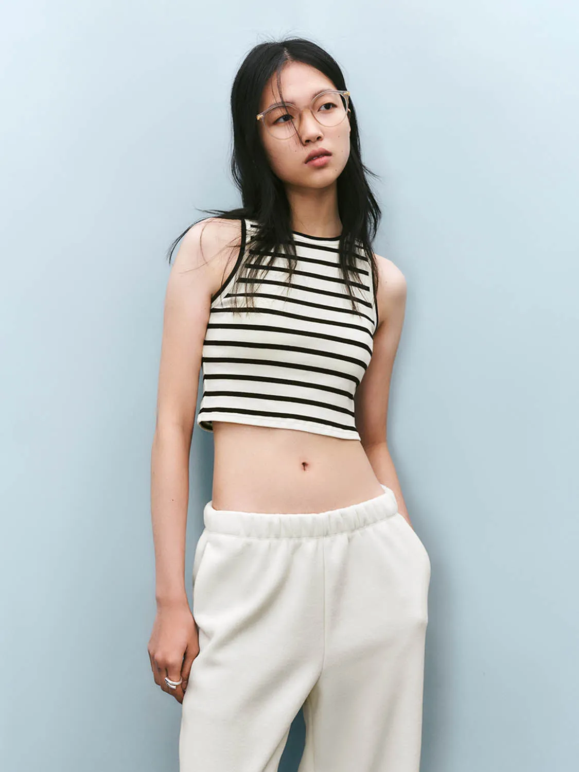 Skinny Cropped Tank Tops