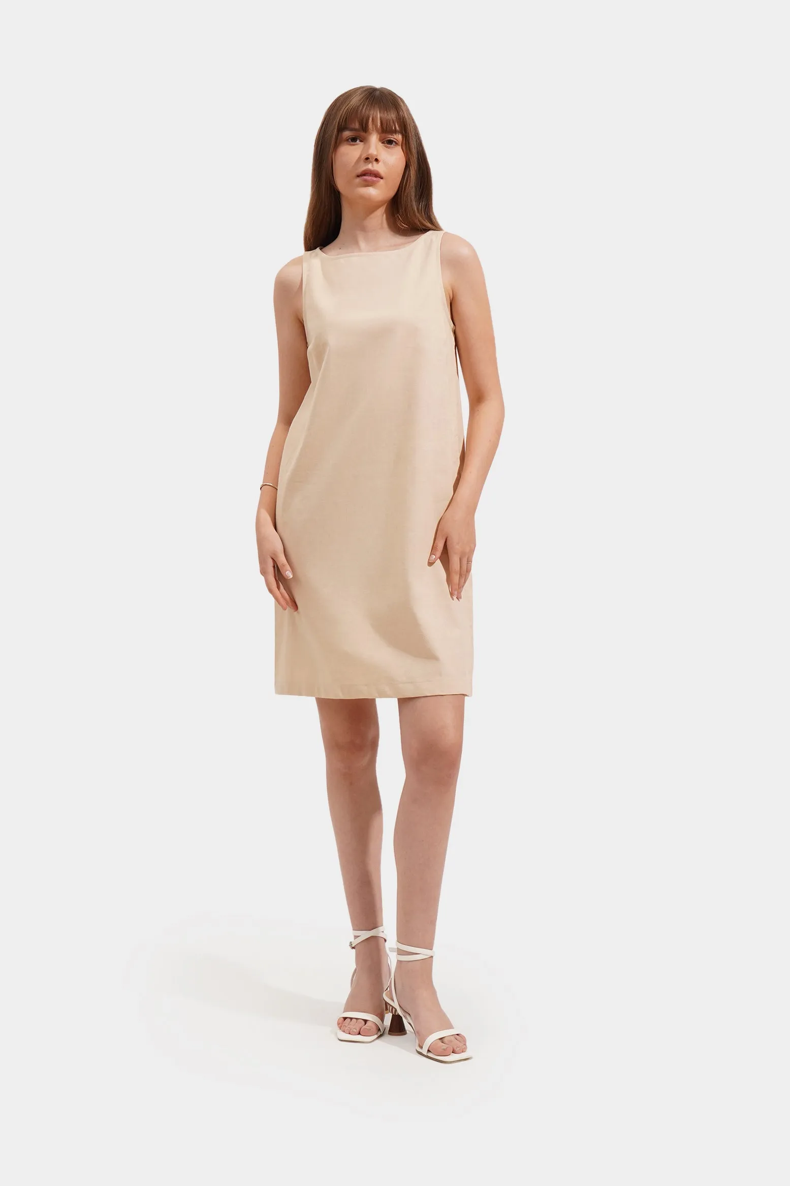 Sleeveless Shift Dress