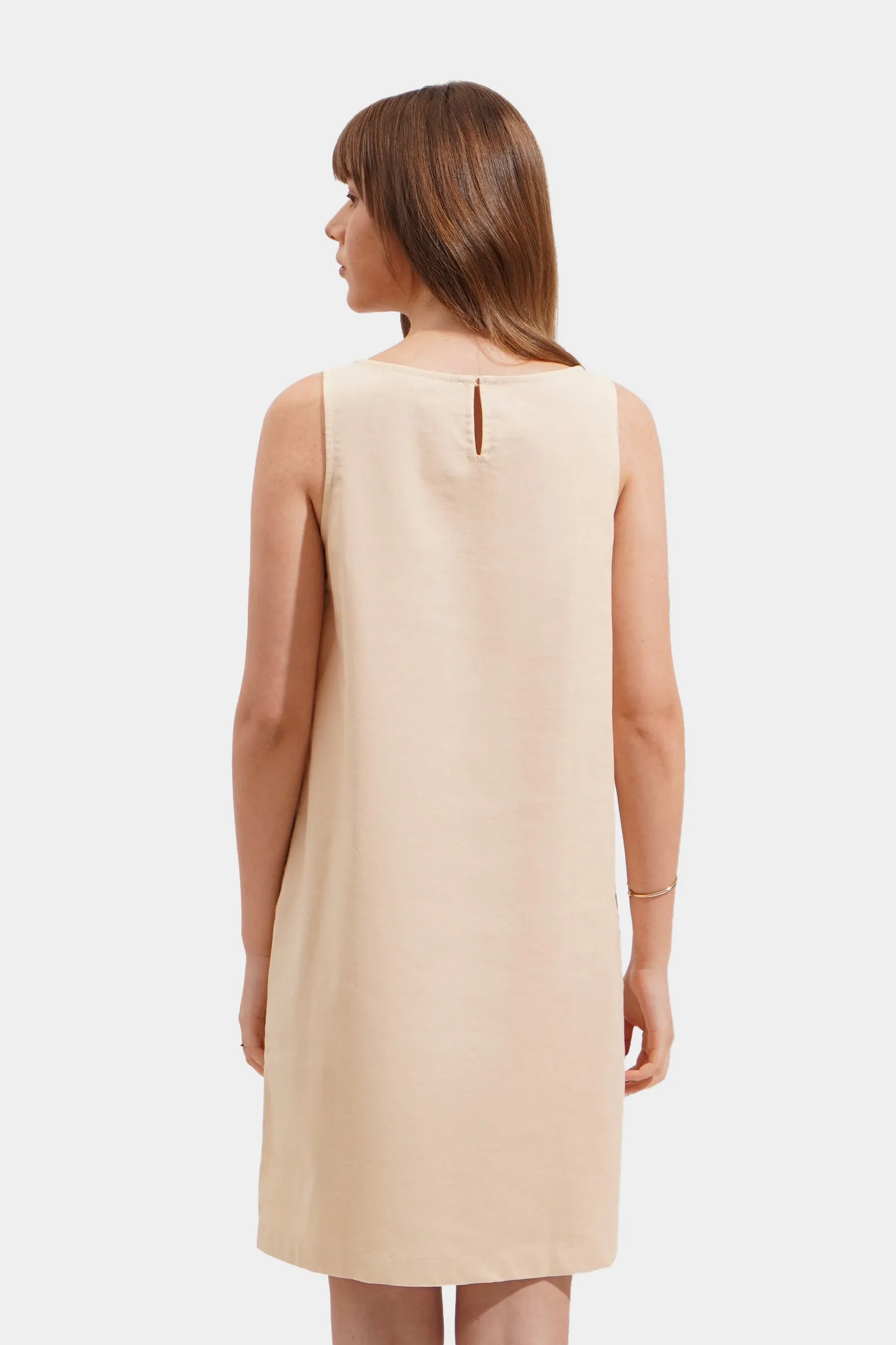 Sleeveless Shift Dress