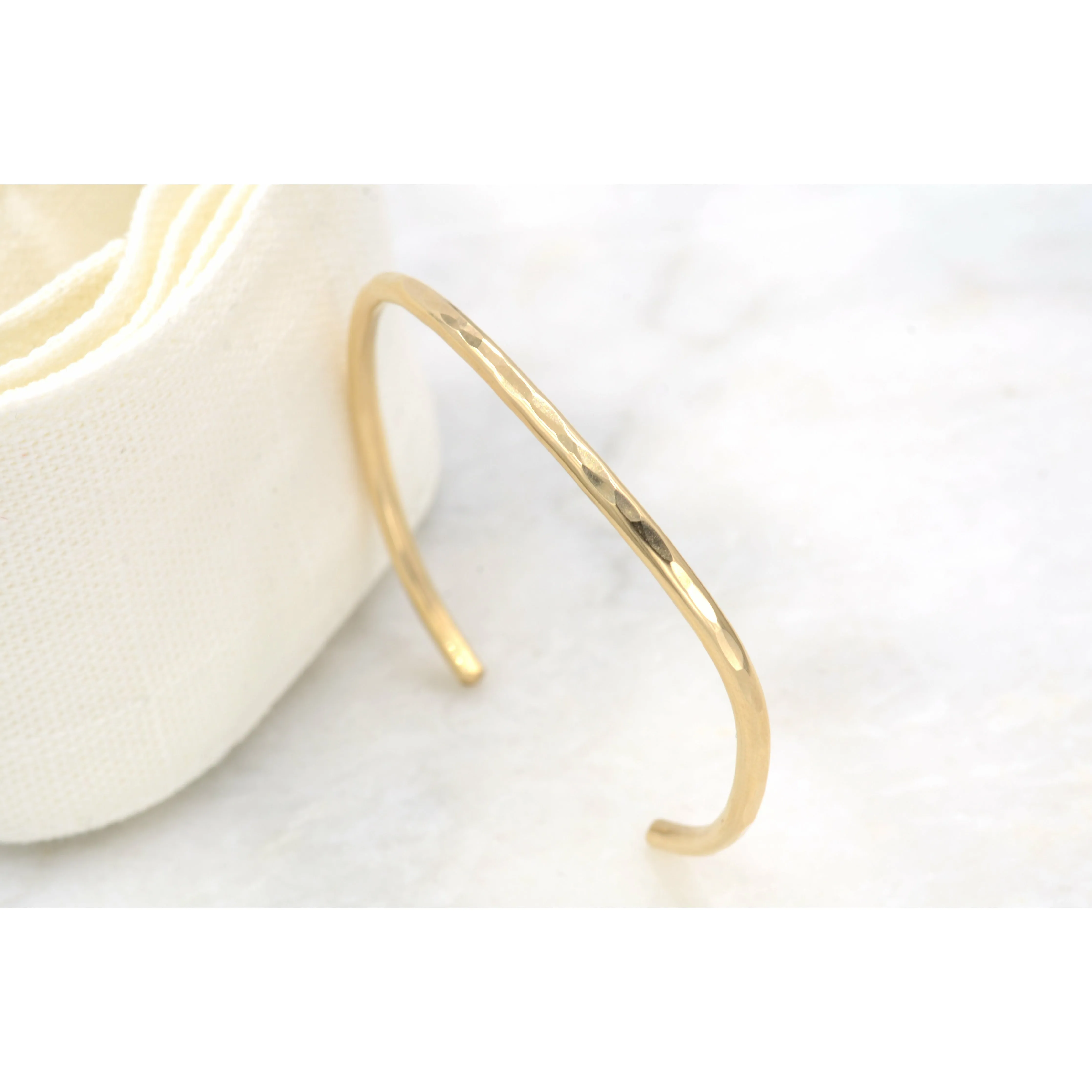 Slim Free Formed Cuff Bracelet