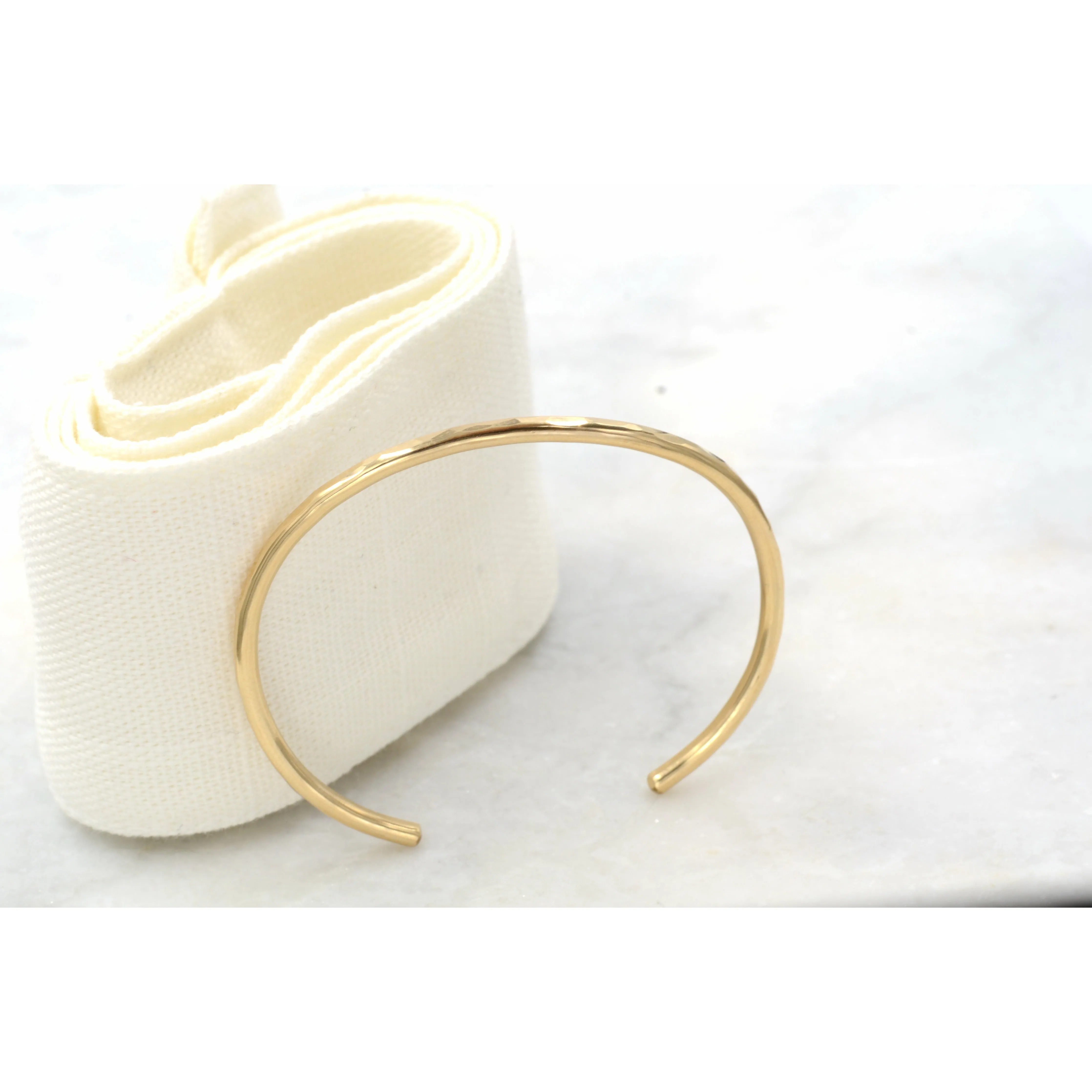 Slim Free Formed Cuff Bracelet
