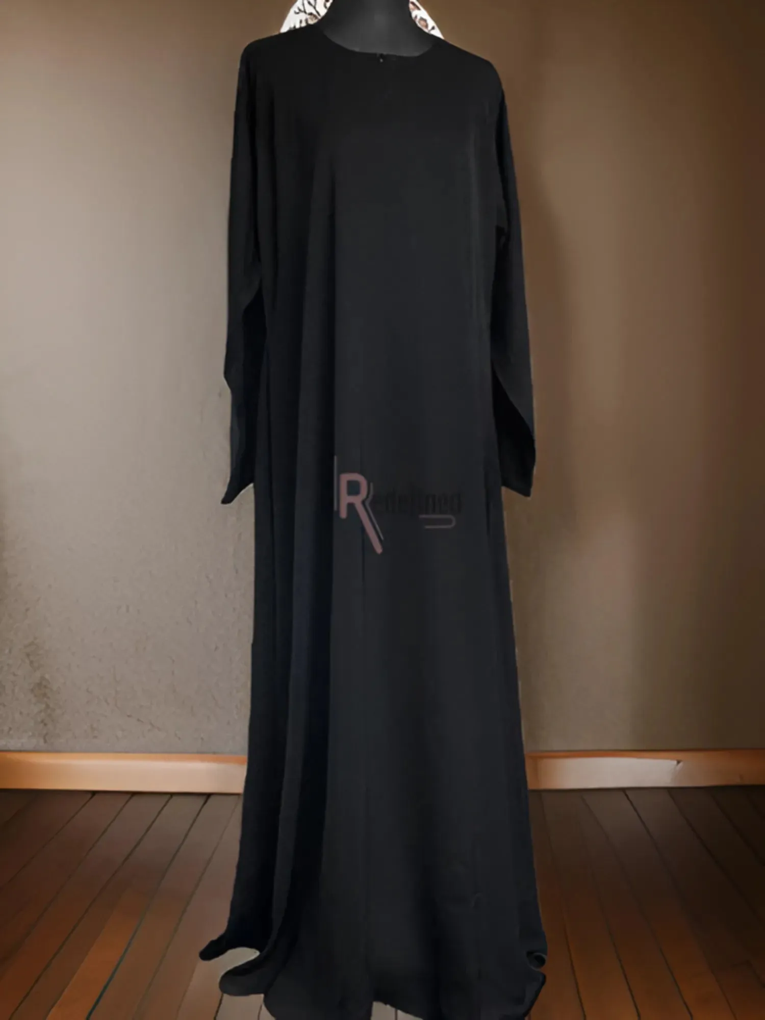Slip-on Dress - Black