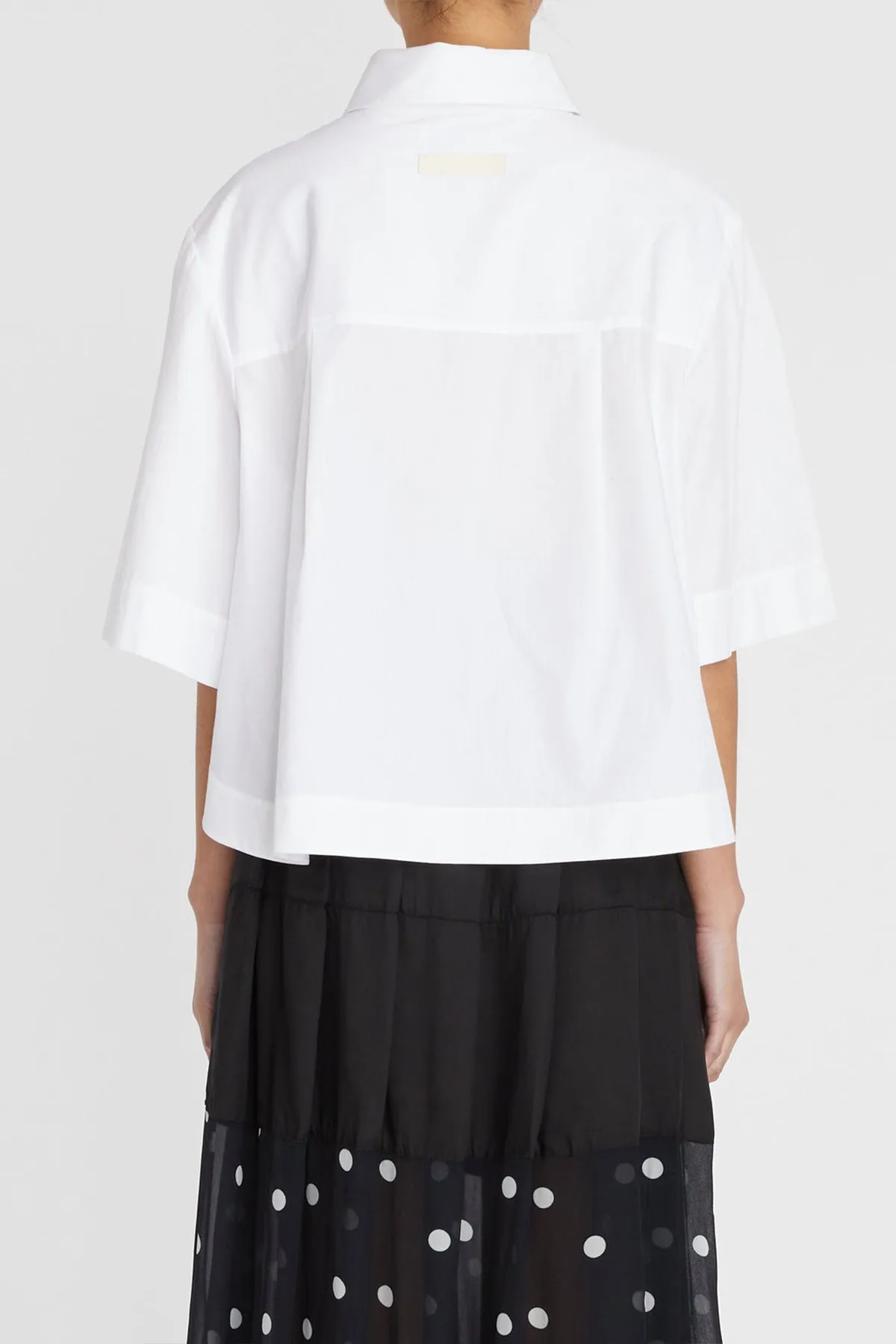 Soho Cropped Polo in Natural