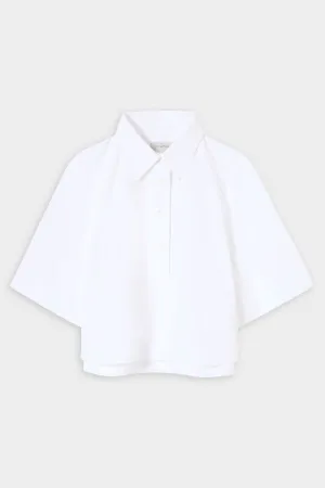 Soho Cropped Polo in Natural