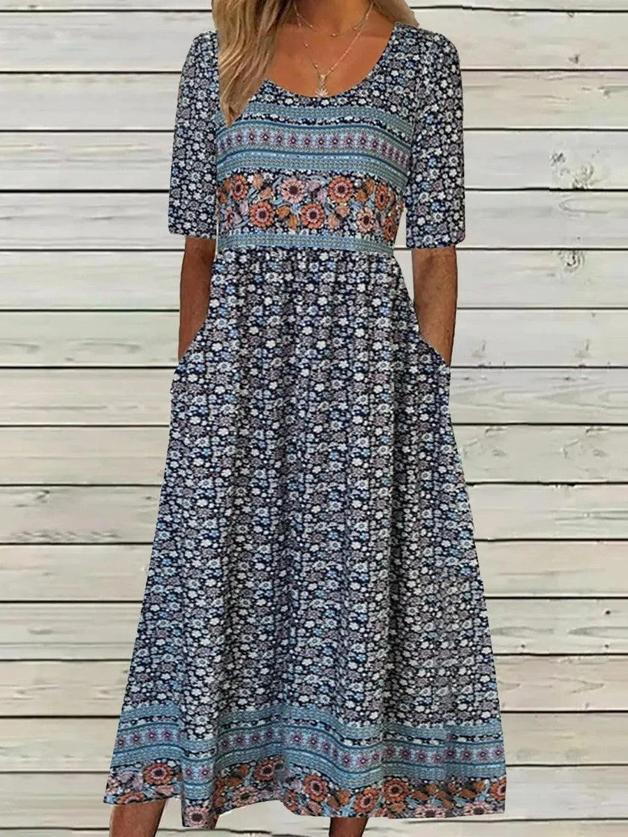 Sora™ - Enchanting Rustic Charm Dress