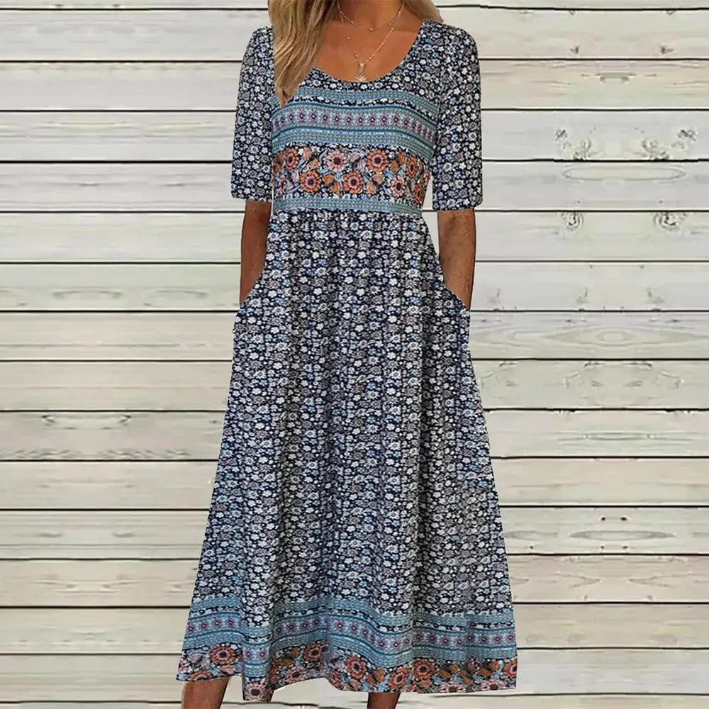 Sora™ - Enchanting Rustic Charm Dress