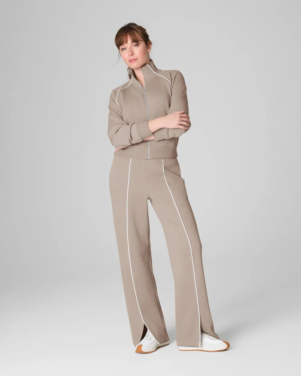 Spanx AirEssentials Pique Straight Leg Pant
