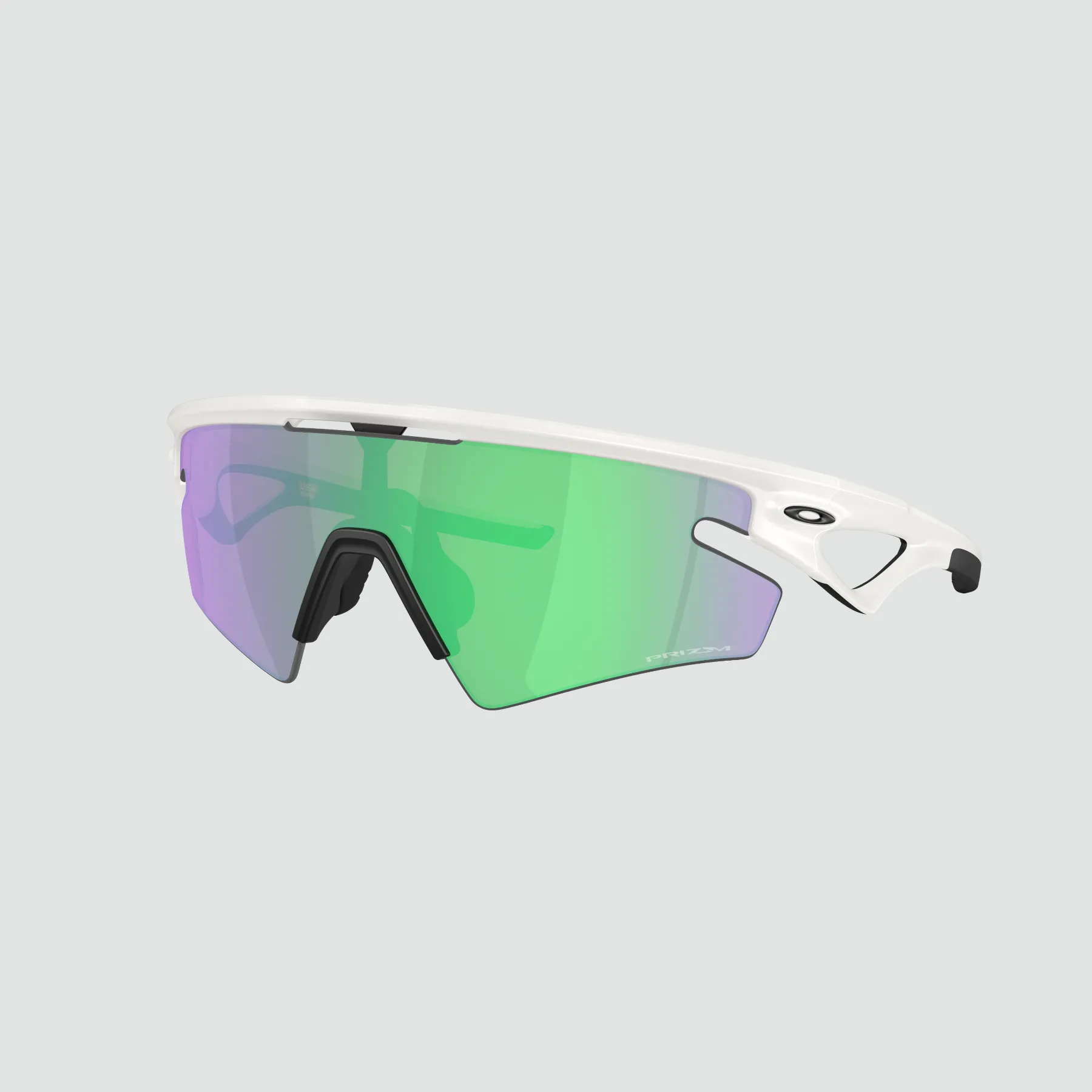 Sphaera Slash Sunglasses - Matte Mist PRIZM Road Jade