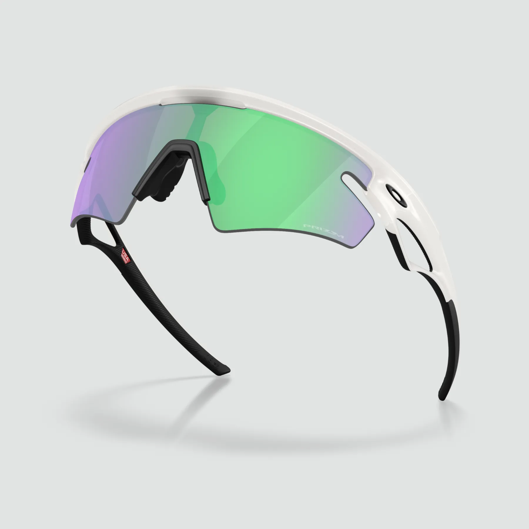 Sphaera Slash Sunglasses - Matte Mist PRIZM Road Jade
