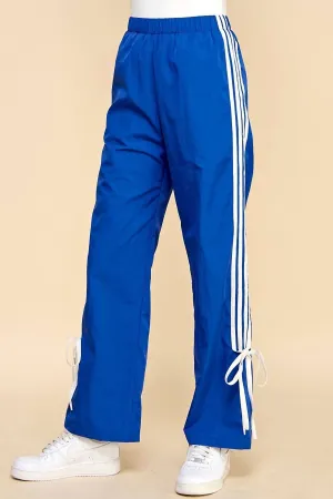 Straight Leg Pants In Royal Blue