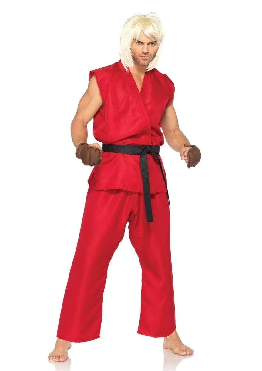 Street Fighter Ken Mens Costume - Leg Avenue