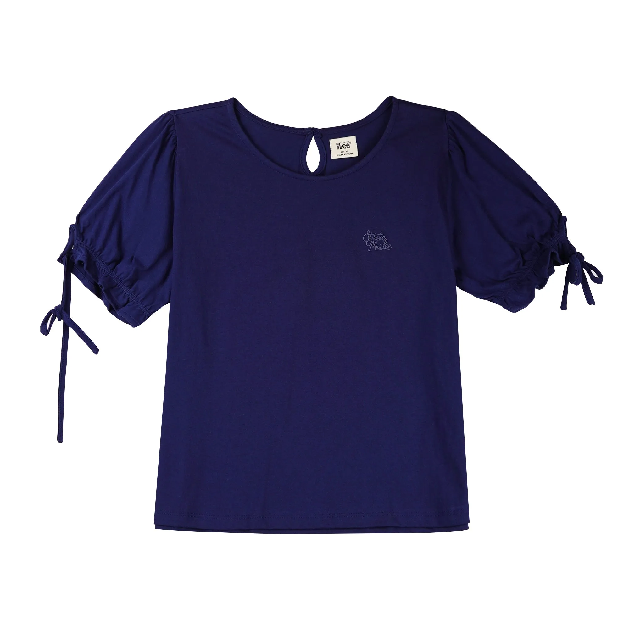 Stylistic Mr. Lee Ladies Basic Tees Boxy Fit 163333-U (Navy)