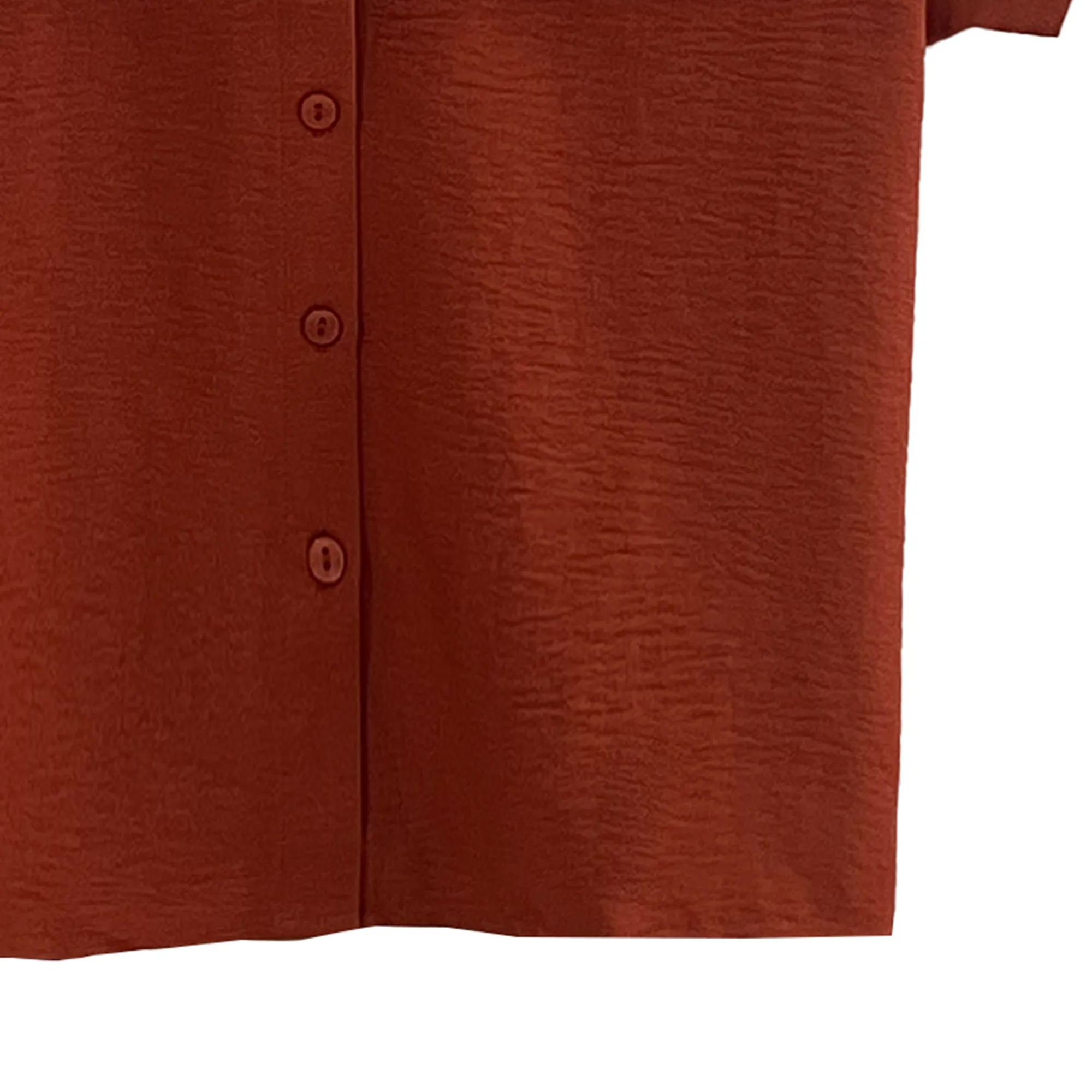 Stylistic Mr. Lee Ladies Basic Woven Shirt Boxy Fit 160465 (Rust)