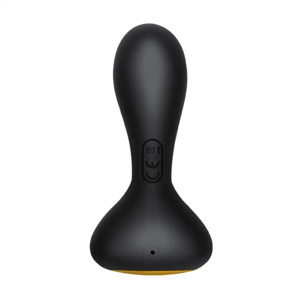 Svakom Silicone Black Rechargeable Prostate Massager with Dual Motors