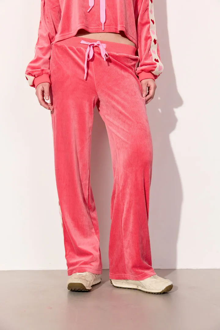 Svea Pants - Pink Hearts